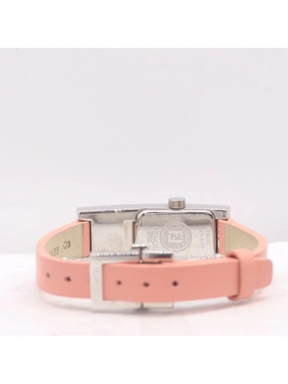 Fendi L Quartz White Shell Dial Watch